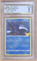 2021 Pokemon Celebrations Kyogre HOLO (003/025) Graded CGA 9