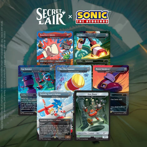 Magic the Gathering - Secret Lair - Sonic - Turbo Gear