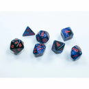 Gemini Mini Black-Starlight/Red 7-Die Set