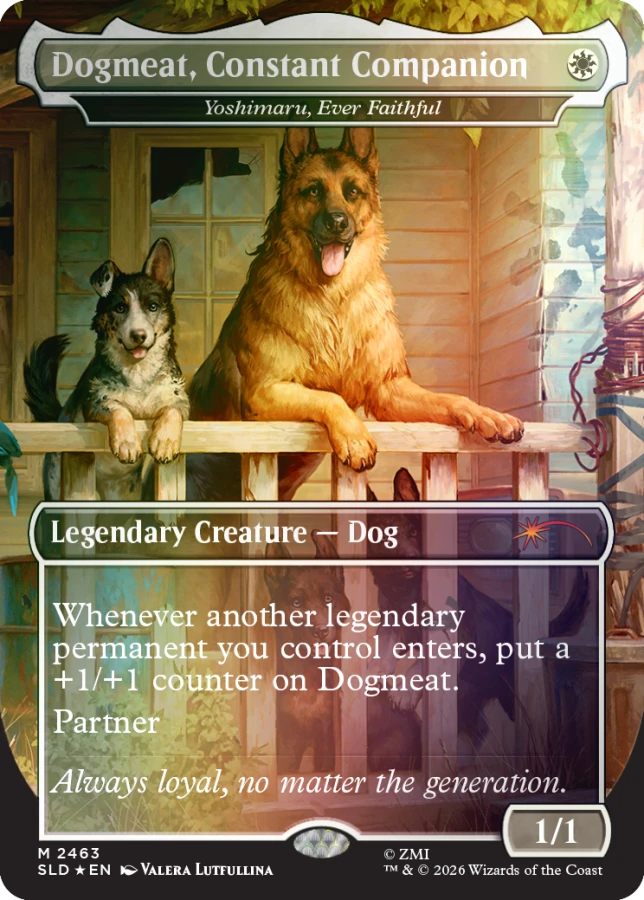 Magic the Gathering - Secret Lair x Fallout - Greet the Dog (Foil Edition)