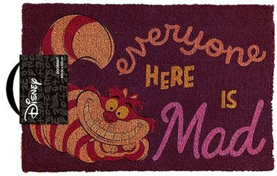 Alice In Wonderland - We're All Mad Here - Doormat