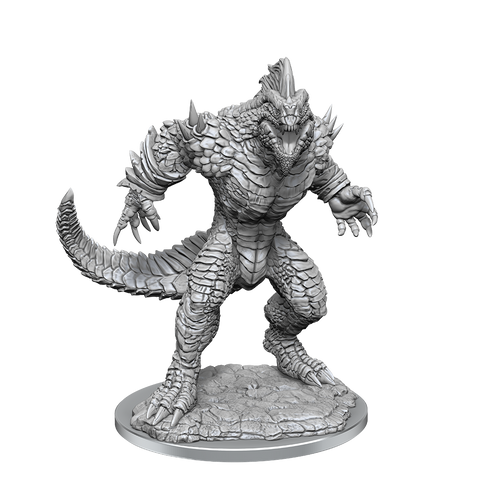D&D Nolzurs Marvelous Unpainted Miniatures Lizardfolk Render