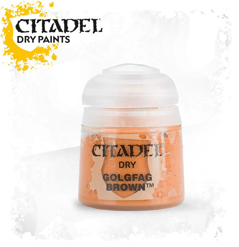 Citadel Paint Dry  Golgfag Brown