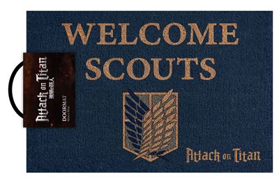 Attack On Titan - Welcome Scouts - Doormat