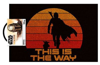 Star Wars The Mandalorian - This is the Way - Doormat