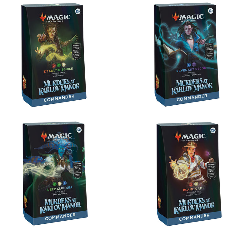 Magic the Gathering - Murders at Karlov Manor - Commander Decks