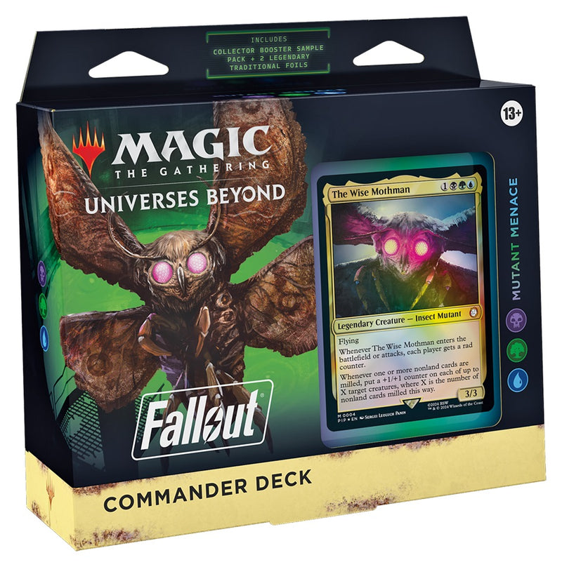 Magic The Gathering - Universes Beyond - Fallout - Commander Decks