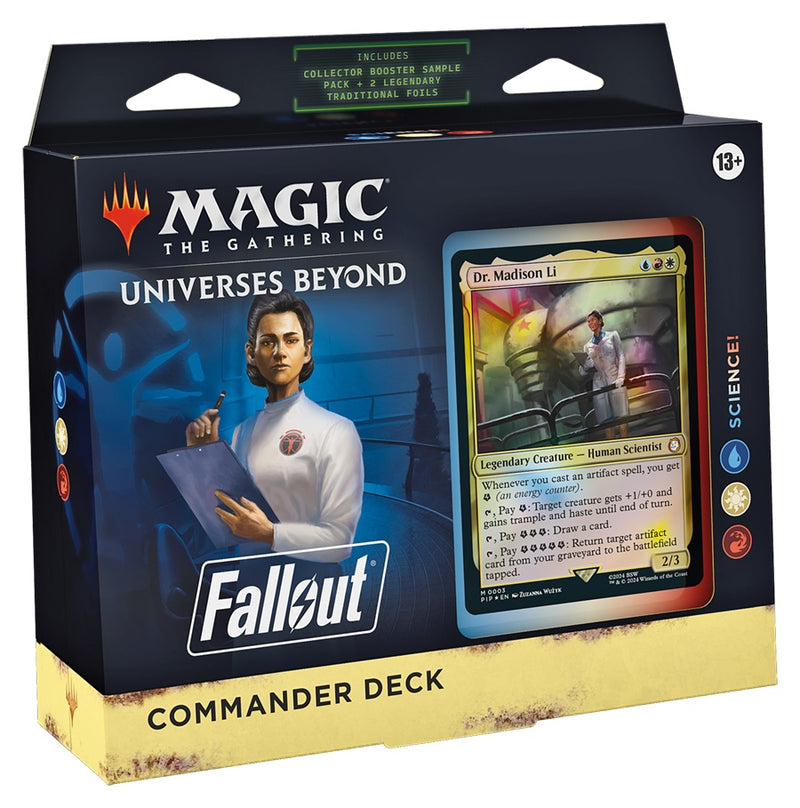 Magic The Gathering - Universes Beyond - Fallout - Commander Decks