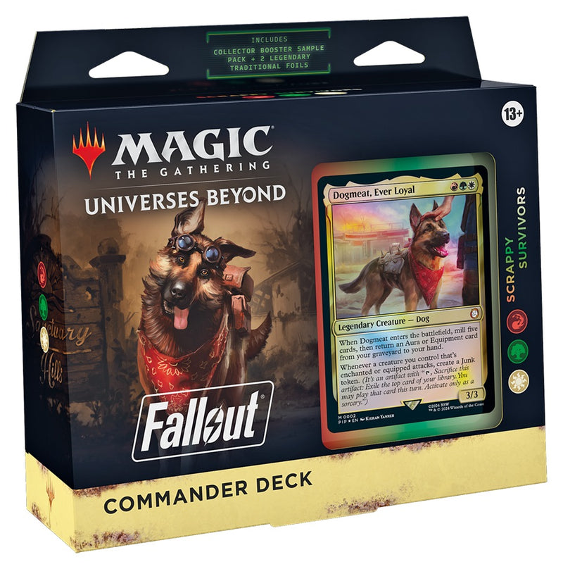 Magic The Gathering - Universes Beyond - Fallout - Commander Decks