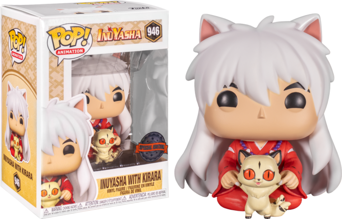 InuYasha -Funko POP! Figure - Inuyasha with Kirara Special Edition (946)