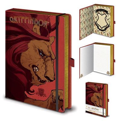 Harry Potter - Intricate Houses Gryffindor - A5 Premium Notebook