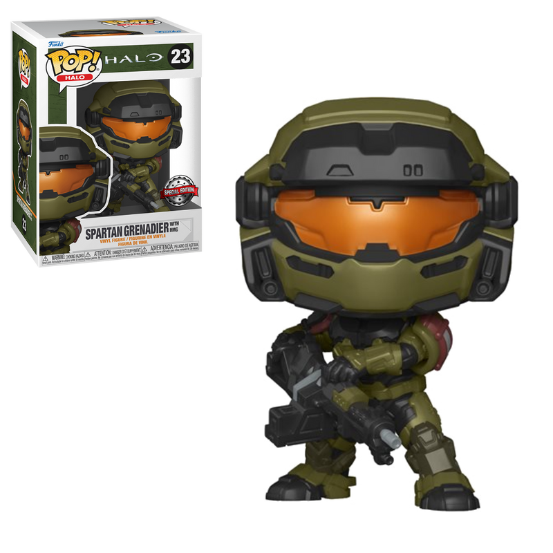 Spartan Grenadier with HMG - Funko Pop! - Halo Special Edition (23)