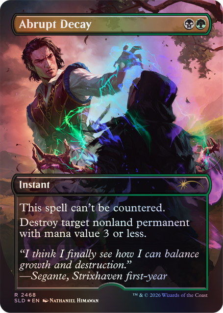 Magic the Gathering - Secret Lair - Omens of Chaos (Foil Edition)