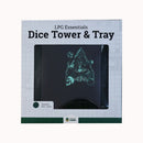 LPG Essentials - Dice Tower and Mat - Slate / Lich Green