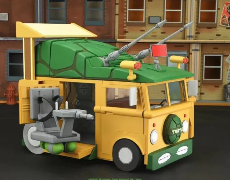 NECA Teenage Mutant Ninja Turtles (Cartoon) - Vehicle - The Turtle Van (2023)