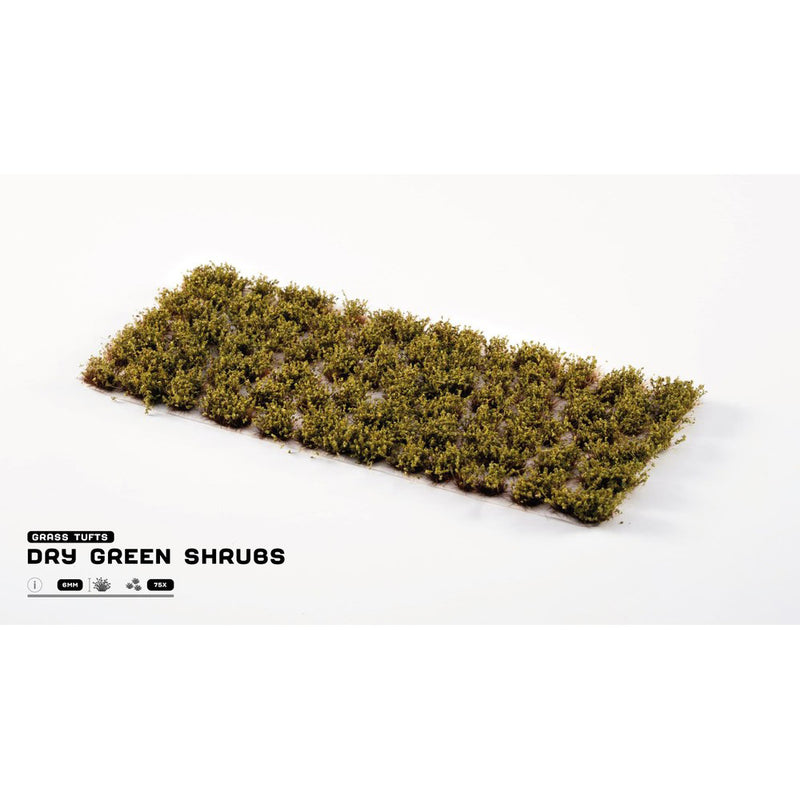 Gamers Grass - Grass Tufts - Shrubs - Dry Green