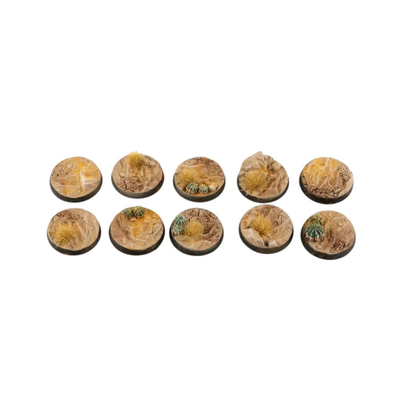 Gamers Grass - Battle Ready Bases - Deserts of Maahl - Round 25mm (x10)