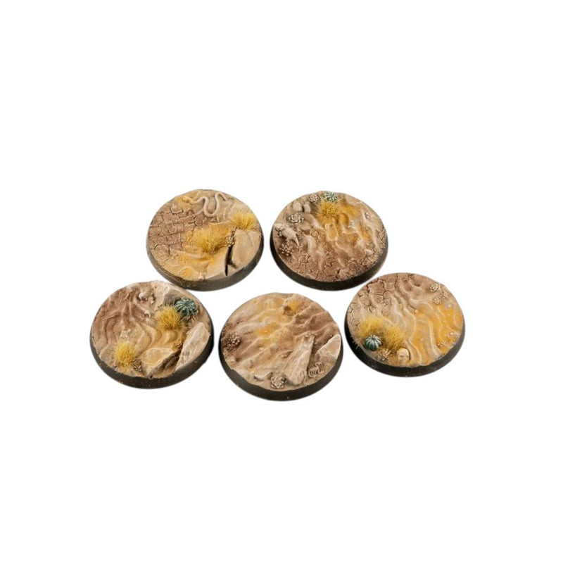 Gamers Grass - Battle Ready Bases - Deserts of Maahl - Round 32mm (x8)