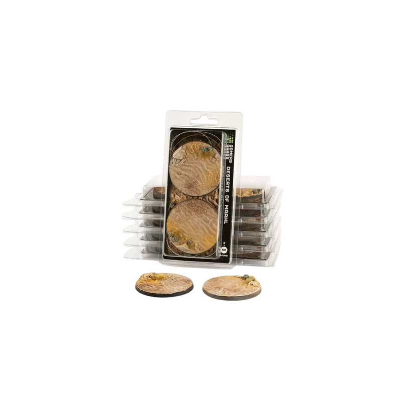 Gamers Grass - Battle Ready Bases - Deserts of Maahl - Round 60mm (x2)