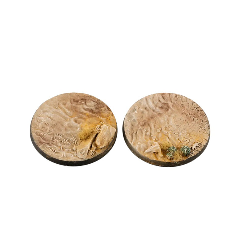 Gamers Grass - Battle Ready Bases - Deserts of Maahl - Round 60mm (x2)