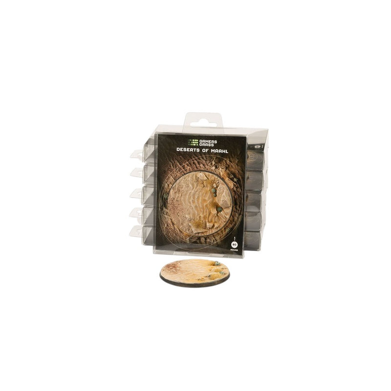 Gamers Grass - Battle Ready Bases - Deserts of Maahl - Round 80mm (x1)