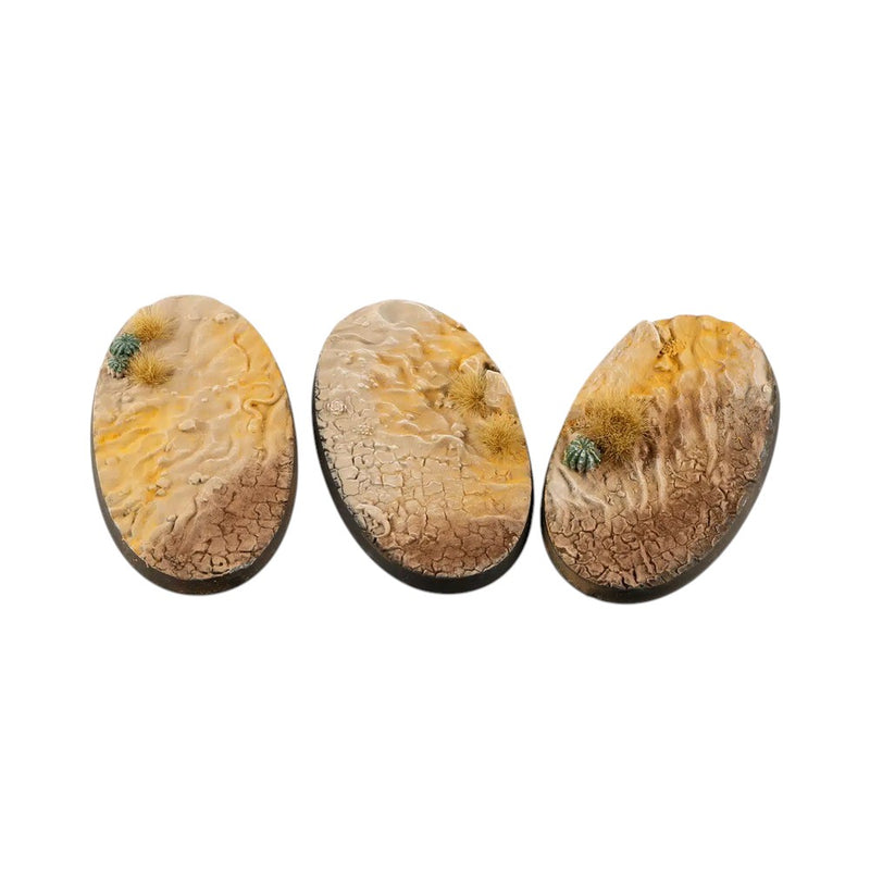 Gamers Grass - Battle Ready Bases - Deserts of Maahl - Oval 75mm (x3)
