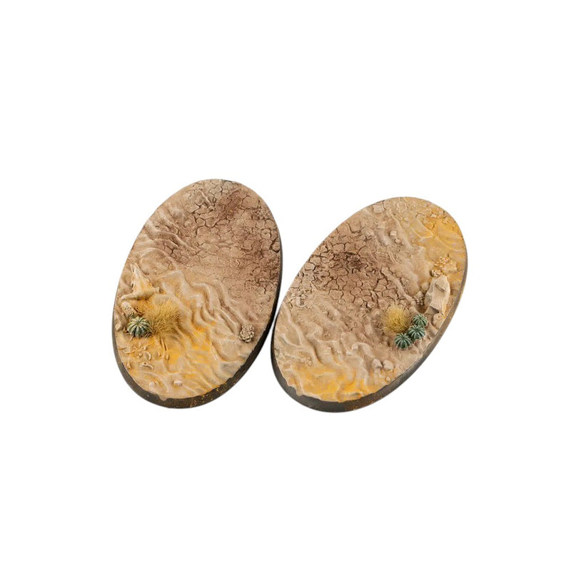 Gamers Grass - Battle Ready Bases - Deserts of Maahl - Oval 90mm (x2)