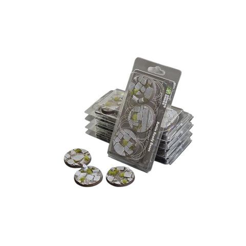 Gamers Grass - Battle Ready Bases - Temple - Round 50mm (x3)