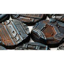 Gamers Grass - Battle Ready Bases - Spaceship Corridor - Round 40mm (x5)