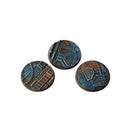 Gamers Grass - Battle Ready Bases - Spaceship Corridor - Round 50mm (x3)