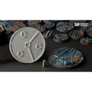 Gamers Grass - Battle Ready Bases - Spaceship Corridor - Round 60mm (x2)