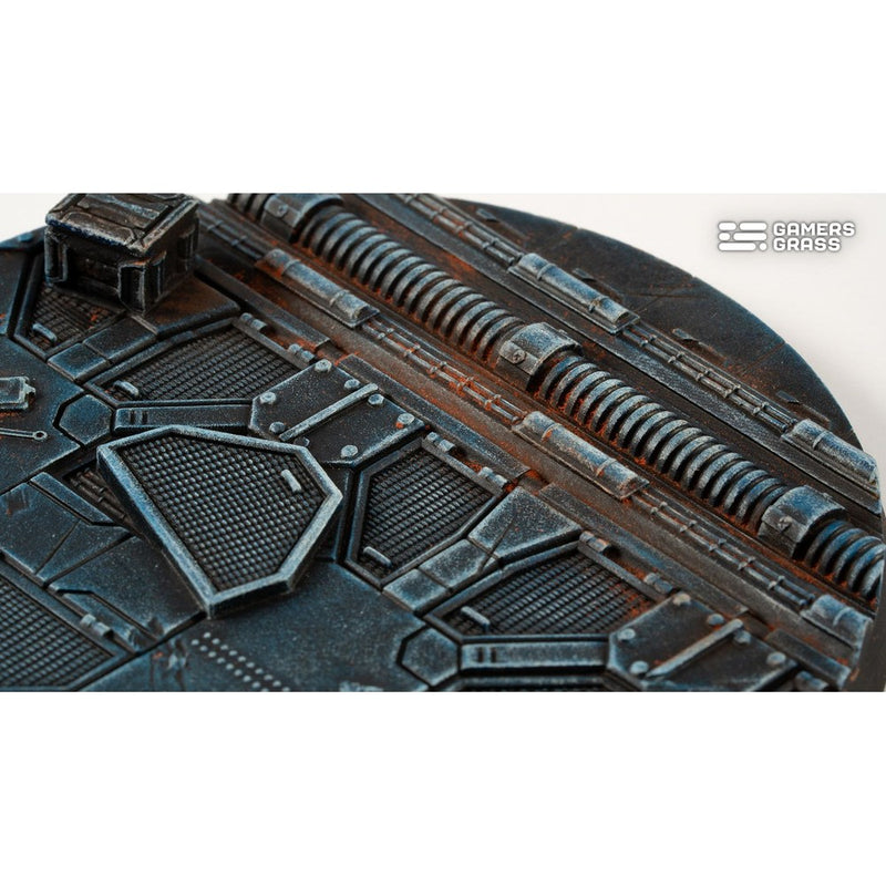 Gamers Grass - Battle Ready Bases - Spaceship Corridor - Round 90mm (x1)