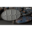 Gamers Grass - Battle Ready Bases - Spaceship Corridor - Oval 90mm (x2)