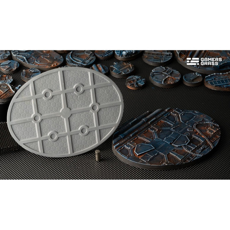 Gamers Grass - Battle Ready Bases - Spaceship Corridor - Oval 120mm (x1)