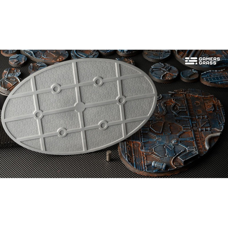 Gamers Grass - Battle Ready Bases - Spaceship Corridor - Oval 170mm (x1)
