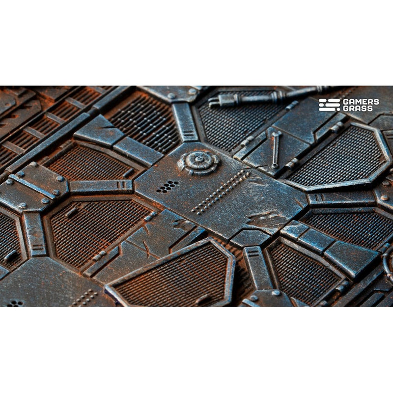 Gamers Grass - Battle Ready Bases - Spaceship Corridor - Oval 170mm (x1)
