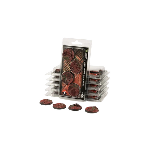 Gamers Grass - Battle Ready Bases - Nomad Crew Deck - Round 40mm (4x)