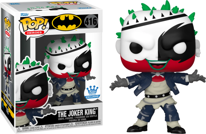 DC Batman - Funko Pop! Figure - The Joker King Exclusive (416)