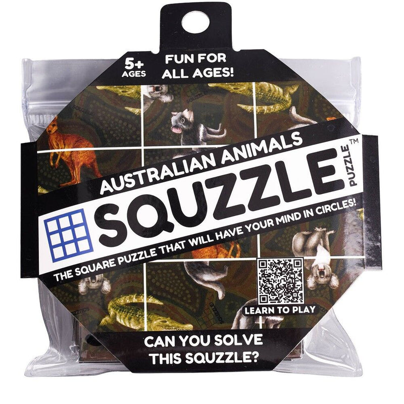Puzzle - Squzzle Puzzle - - Australian Animals