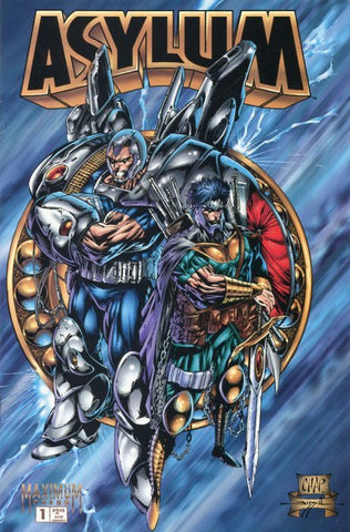 Asylum #01b (1995) Variant Cover