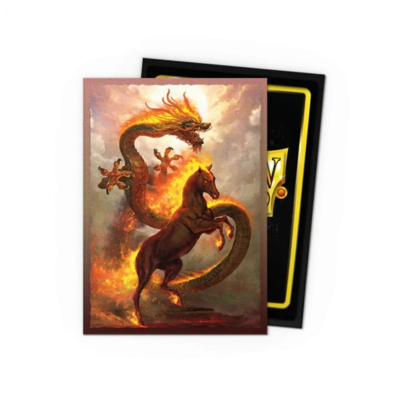 Dragon Shield - Sleeves - Box 100 - Standard Size - Matte Dual - Lunar New Year 2026: Fire Horse