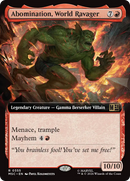 Abomination, World Ravager (Extended Art) [Marvel Super Heroes Commander]