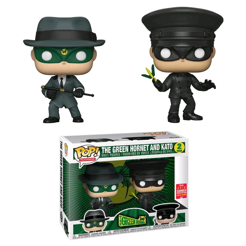 The Green Hornet and Kato Funko Pop! 2 Pack 2018 Summer Convention Exclusive