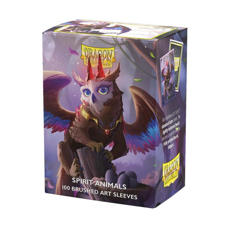 Dragon Shield - Sleeves - Box 100 - Brushed Art - The Dragowlis
