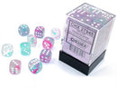 Chessex 12mm D6 Dice Block Nebula Wisteria/White (Luminary Effect)