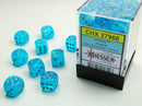 Chessex D6-Die Set Dice Luminary Sky/Silver