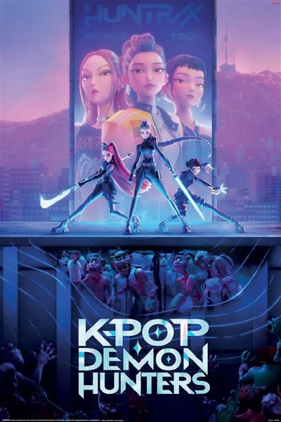 Poster K-POP Demon Hunters Display (AAPOSTER)