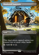 Shattered Sanctum (Borderless) [Secrets of Strixhaven]