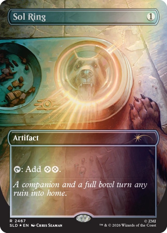 Magic the Gathering - Secret Lair x Fallout - Greet the Dog (Foil Edition)