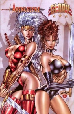 Avengelyne / Glory #01b (1995) One-Shot - Variant Cover